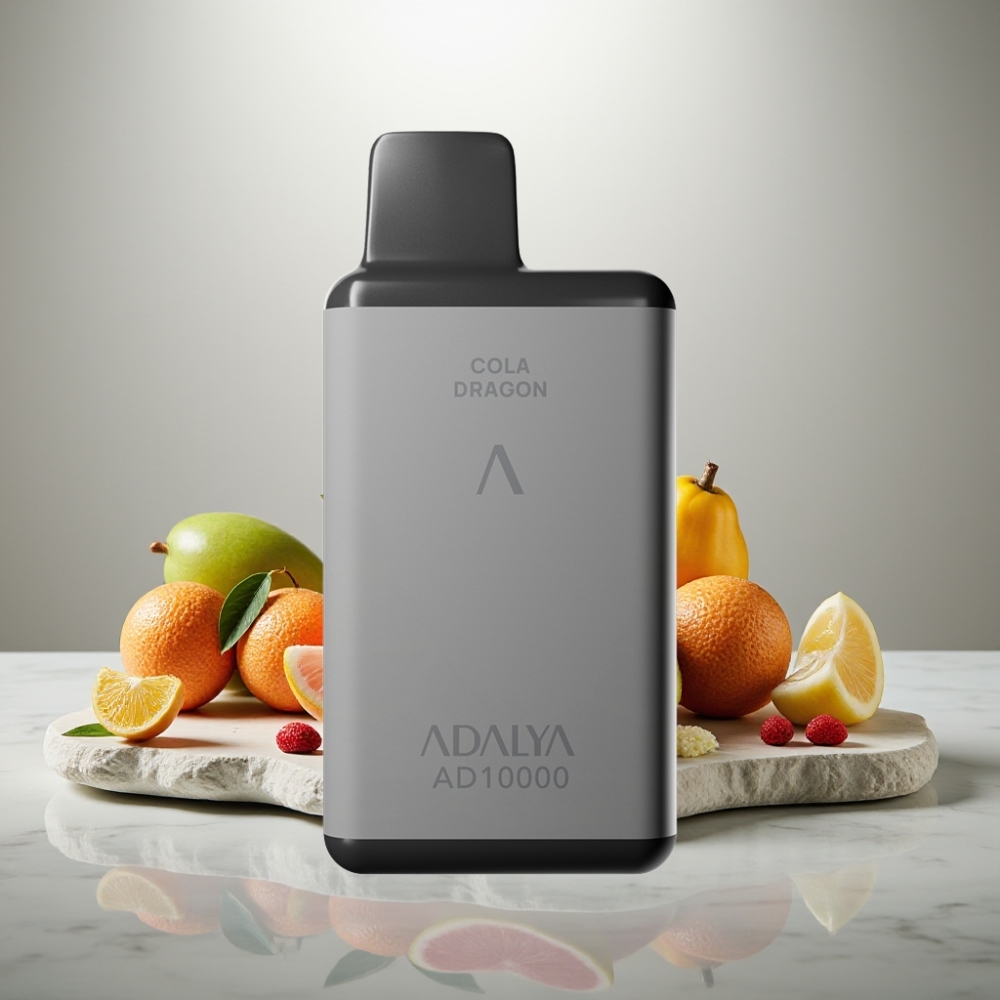 Adalya AD 10000 Puffs vape μιας χρήσης Χαβάη Γκρι Διαστήματος