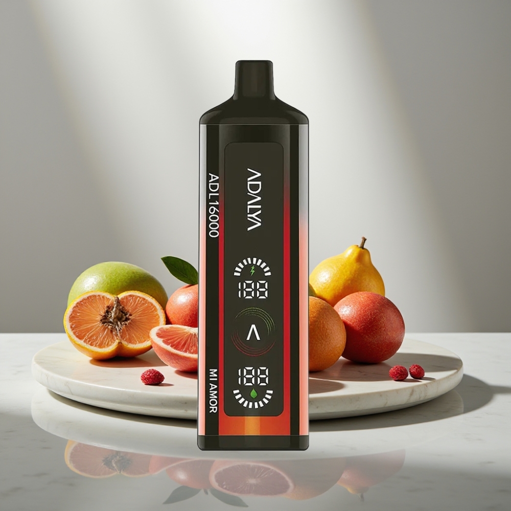 Adalya ADL 16000 PRO Puffs vape μιας χρήσης Ο Έρωτάς Μου Steel Pipe Digital Screen Smart Mesh Coil