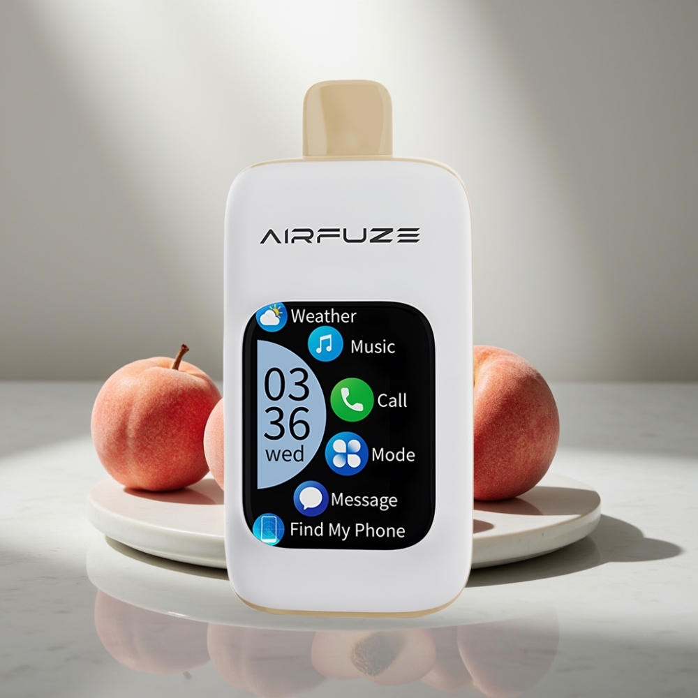 AirFuze Smart 30000 Puffs Disposable Pod 5% Juicy Peach 900mAh Type-C