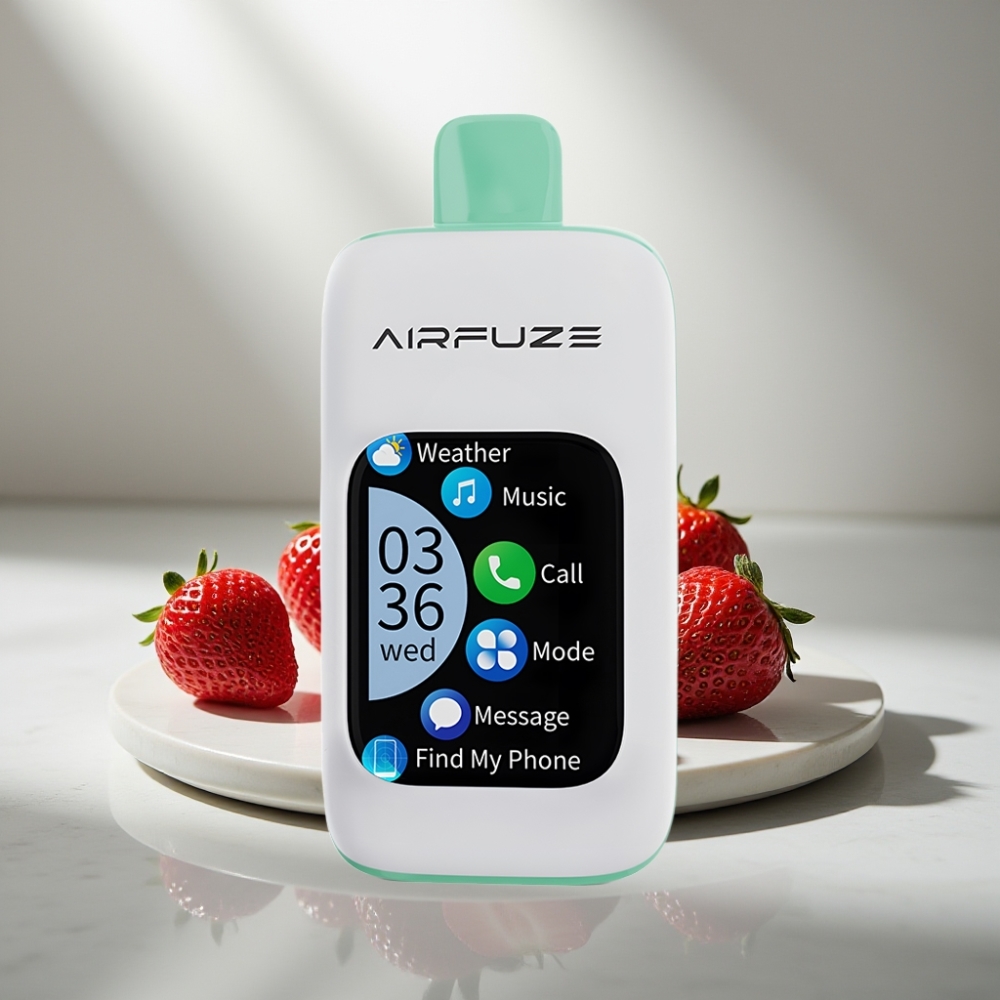 AirFuze Smart 30000 Puffs Disposable Pod 5% Strawberry Summertime 900mAh Type-C