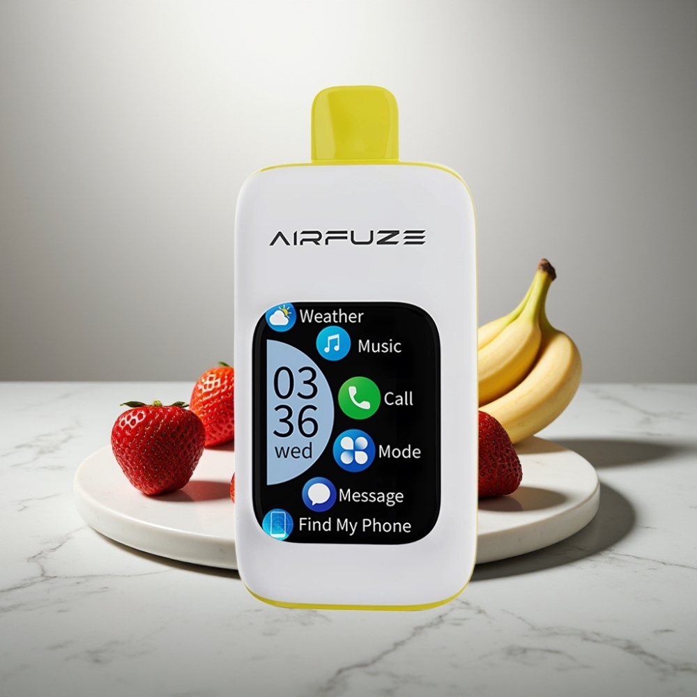 AirFuze Smart Pro 40000 Puffs Φράουλα Μπανάνα 900mAh 20ML 2%/5%