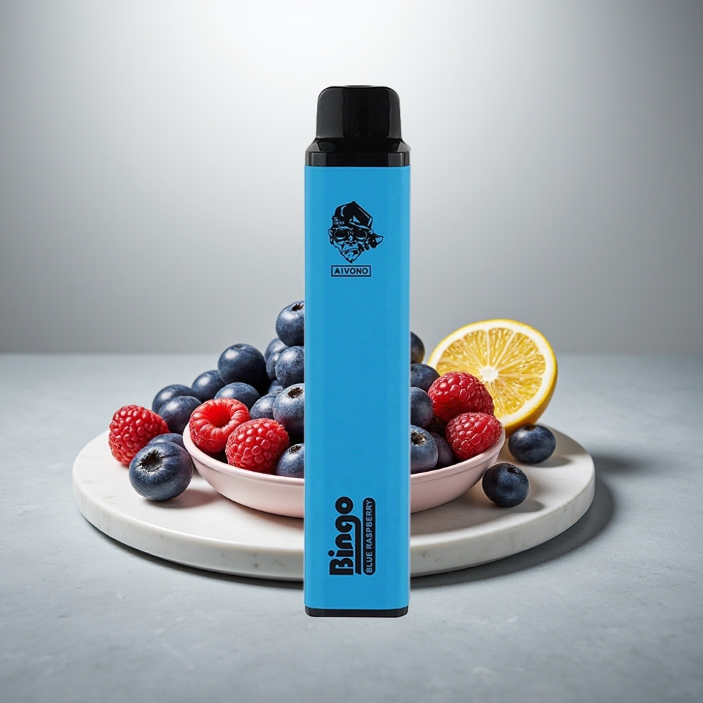 Aivono AIM BINGO 4000 Puffs 10mL 1000mAh Μπλε Σμέουρα