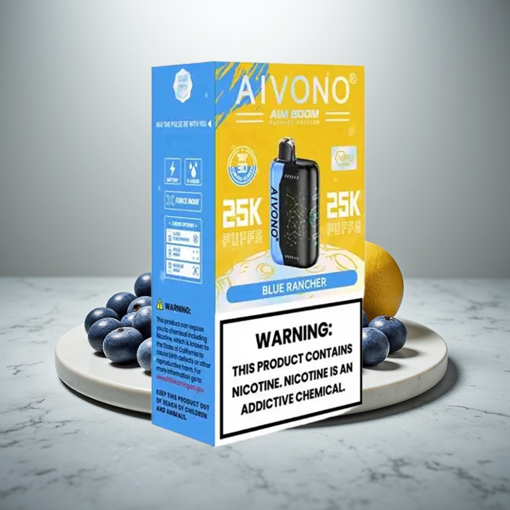 Aivono AIM BOOM 25000 Puffs 28ml 650mAh Blue Rancher