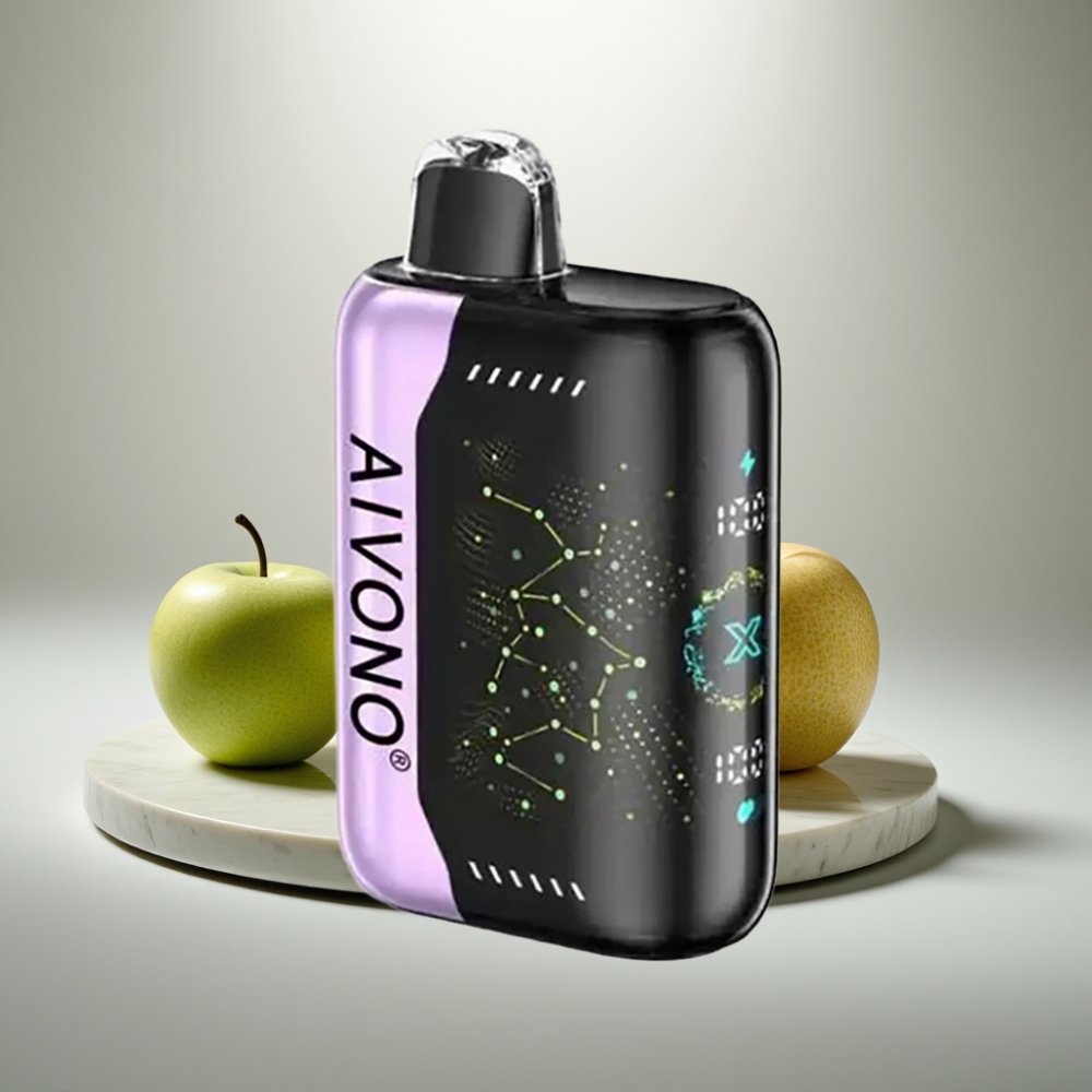Aivono AIM BOOM 25000 Puffs 28ml Green Apple Grape 0-5% Type-C