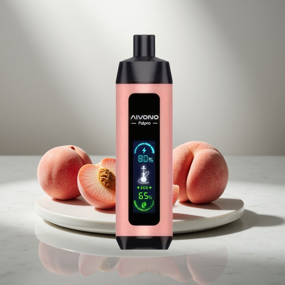 Aivono AIM FATPRO 22000 Puffs 28ml Peach Ice 600mAh 0.6ohm Mesh Dual Modes