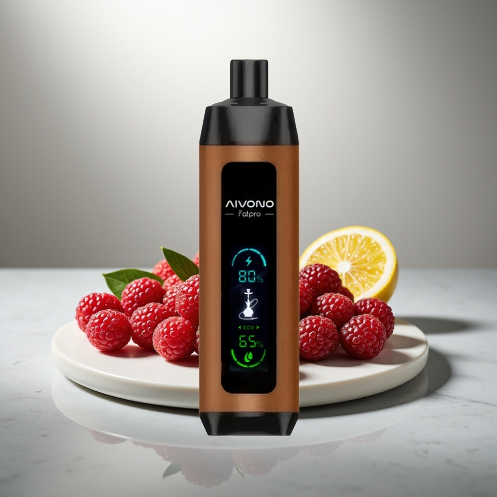 Aivono Aim Fatpro 22000 Puffs 28ml Rechargeable 0.6 Ohm Κεράσι Βατόμουρο