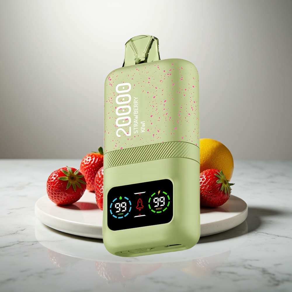 Aivono AIM MAGIC 20000 Puffs 26ml Strawberry Kiwi Dual Mesh LCD Type-C
