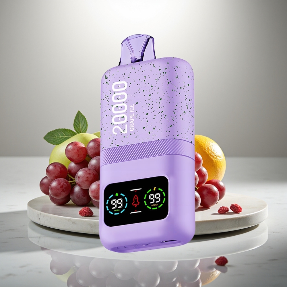 Aivono AIM MAGIC 20000 Puffs Dual Mesh LCD Type-C Γλυκό Πάγο Σταφύλι