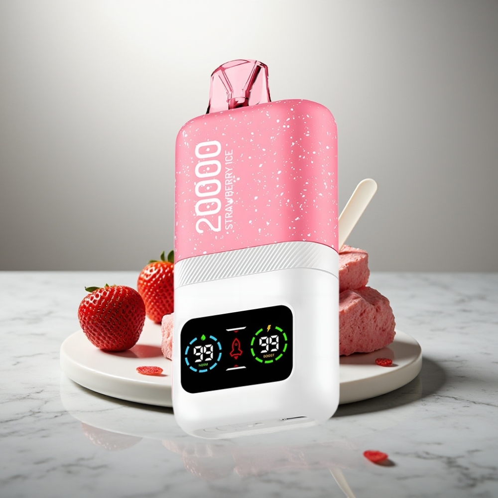 Aivono AIM MAGIC 20000 Puffs Dual Mesh LCD Type-C Φράουλα Πάγος