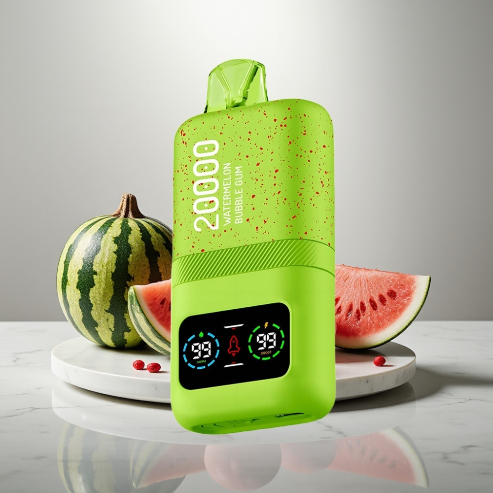 Aivono AIM MAGIC 20000 Puffs Dual Mesh LCD Type-C Watermelon Bubble Gum