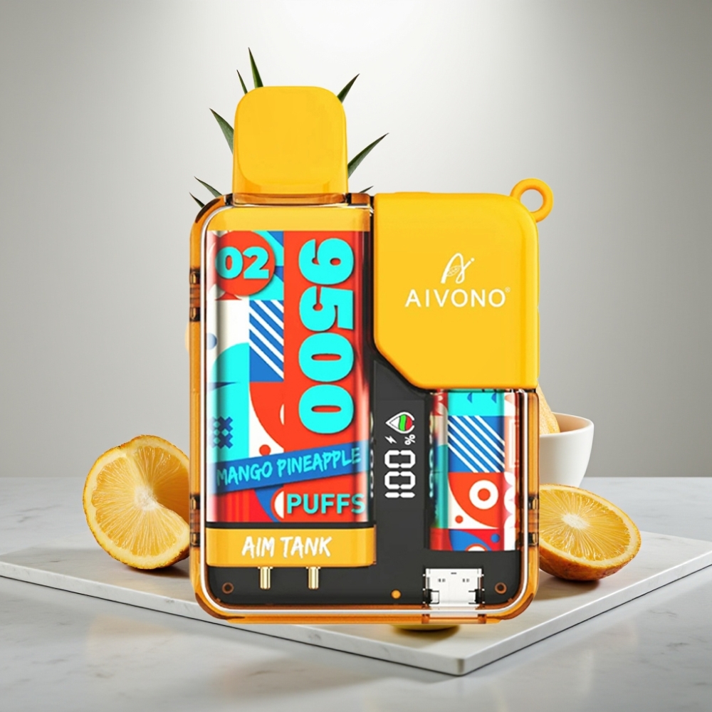 Aivono AIM-TANK 9500 Puffs 18ml 650mAh Mango Pineapple