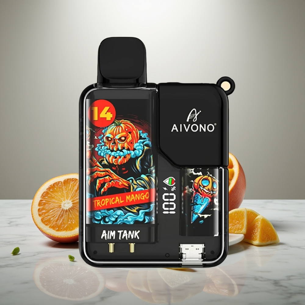 Aivono AIM-TANK 9500 Puffs 18ml LCD Tropical Mango