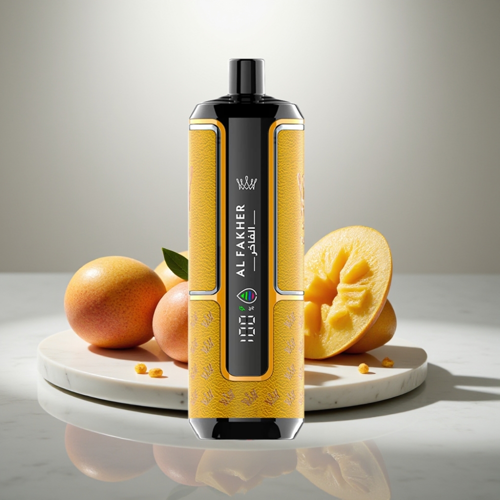Al Fakher Crown Bar 15K Hypermax 22ml 6mg Mango Ice vape μιας χρήσης