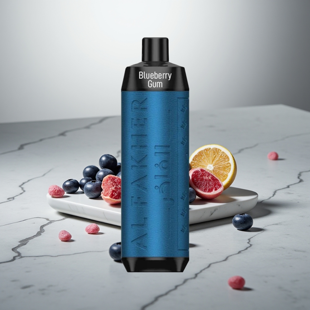 Al Fakher Crown Bar 8000 Crystal 600mAh 18ml Μπλε Βατόμουρο Τσίχλα