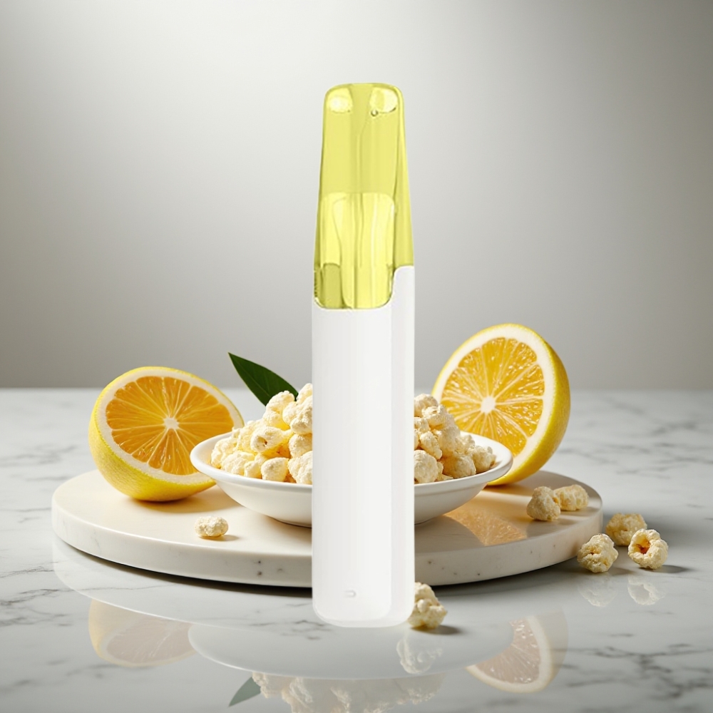 Snowplus Dash 4000 Puffs Ceramic Atomizer 7.5 ml Βανίλια Ποπκόρν