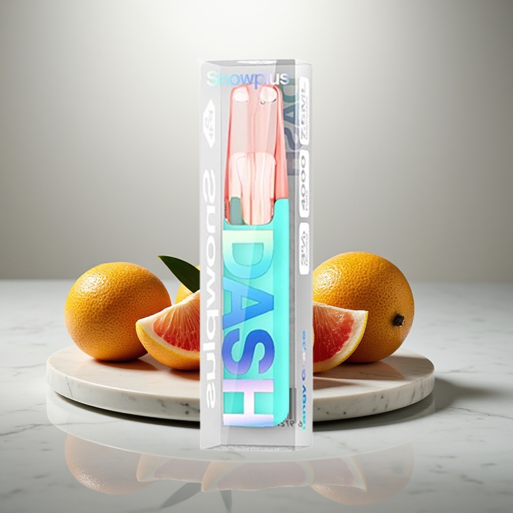 Snowplus Dash 4000 Puffs Ceramic Atomizer 7.5 ml Ξινή Σταφίδα