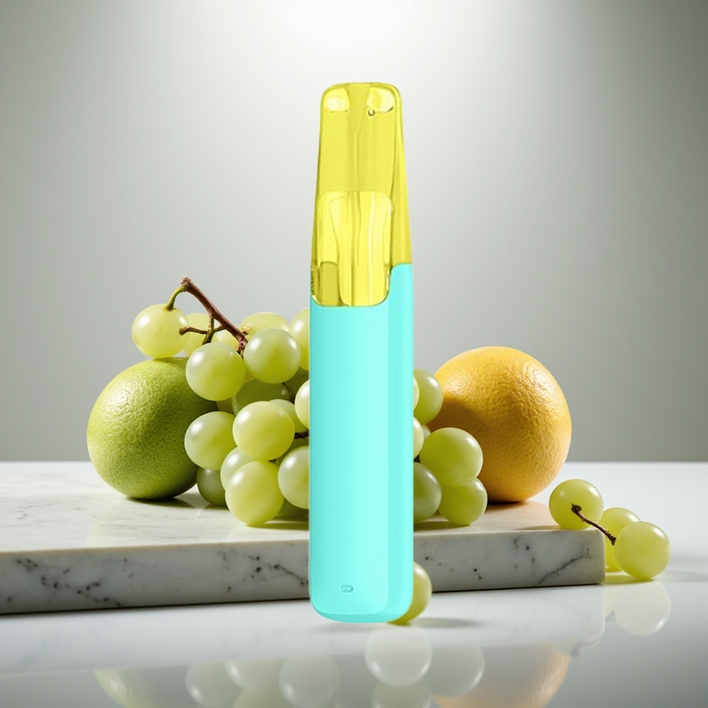 Snowplus Dash 4000 Puffs Πράσινο Σταφύλι Ceramic Atomizer 7.5 ml