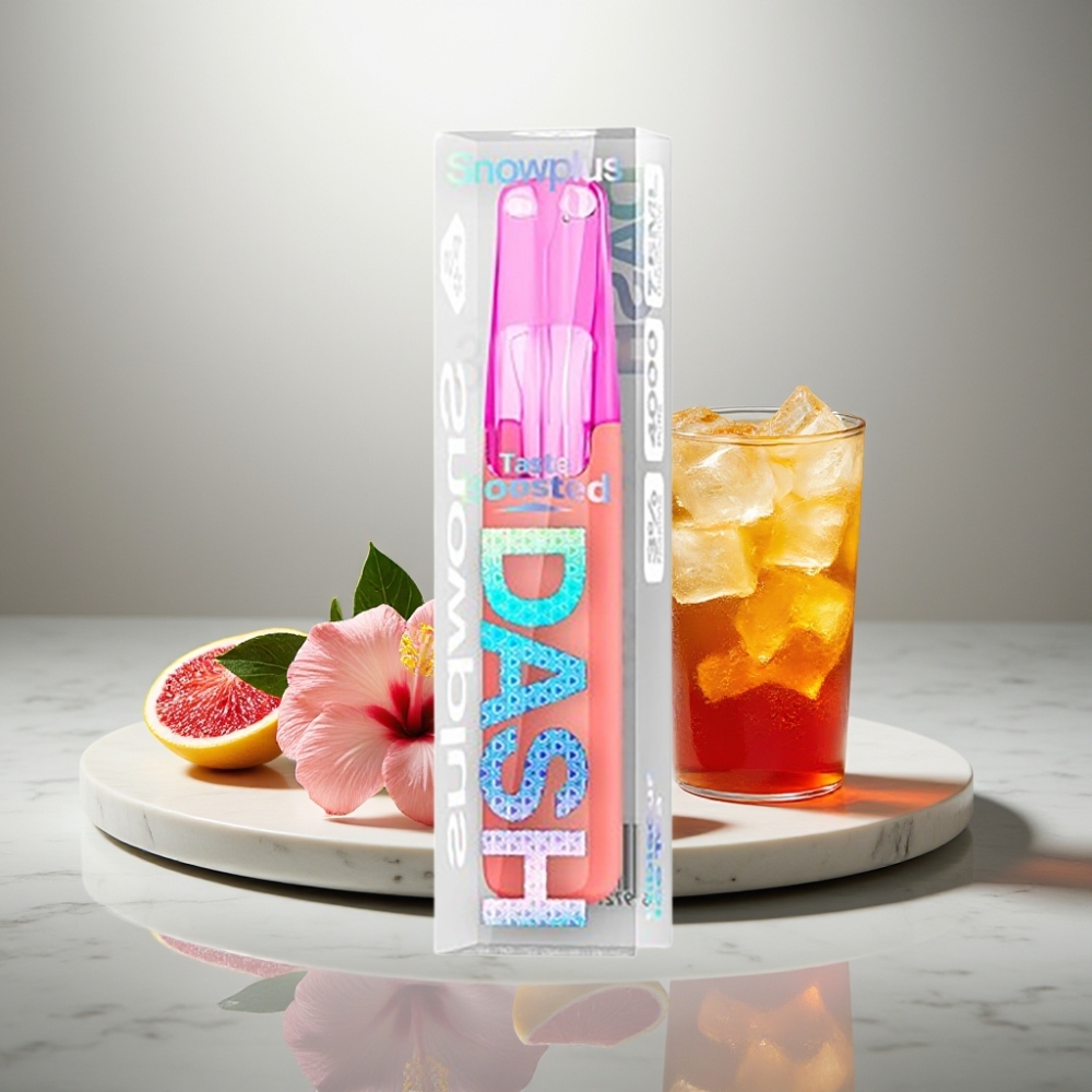 Snowplus Dash 4000 Puffs Ceramic Hibiscus Ice Tea 5% 7.5ml