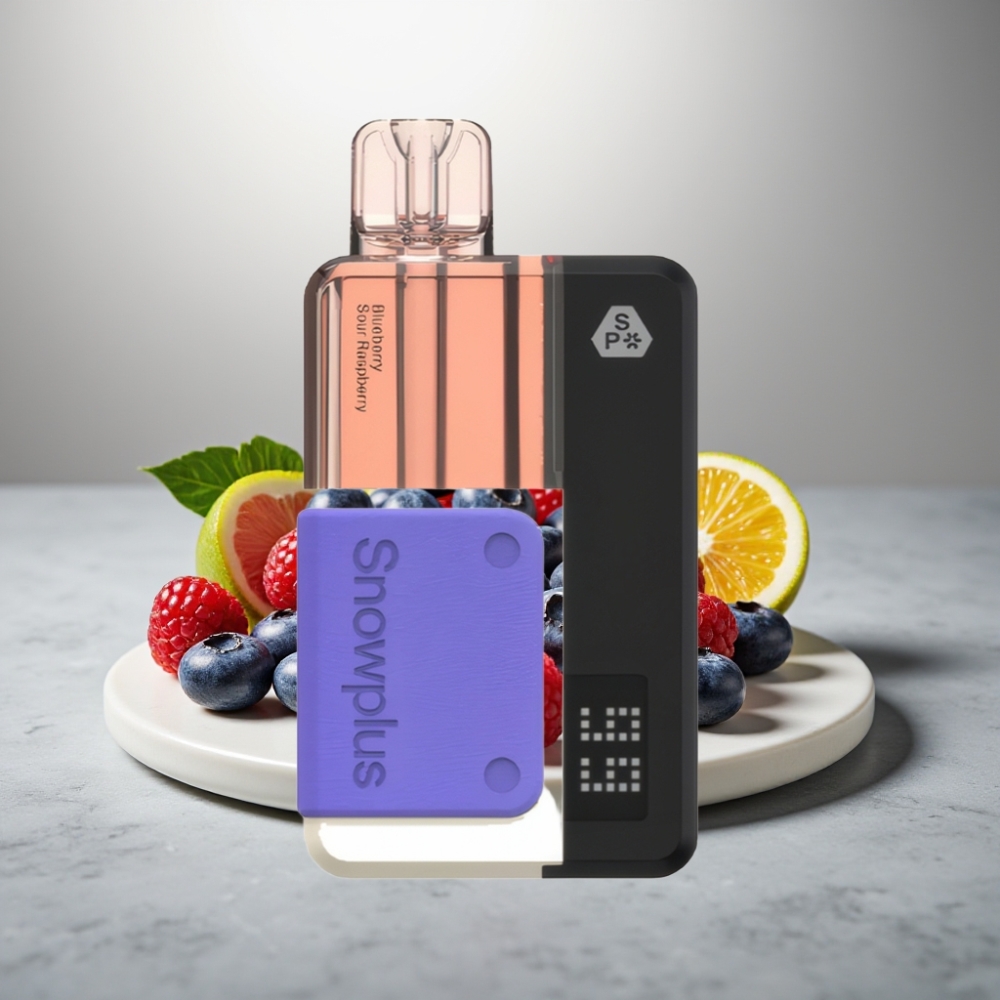 Snowplus Swift 15000 Puffs Pod Kit Μπλε Βατόμουρο Ξινή Σμέουρα Dual Mesh 1000mAh