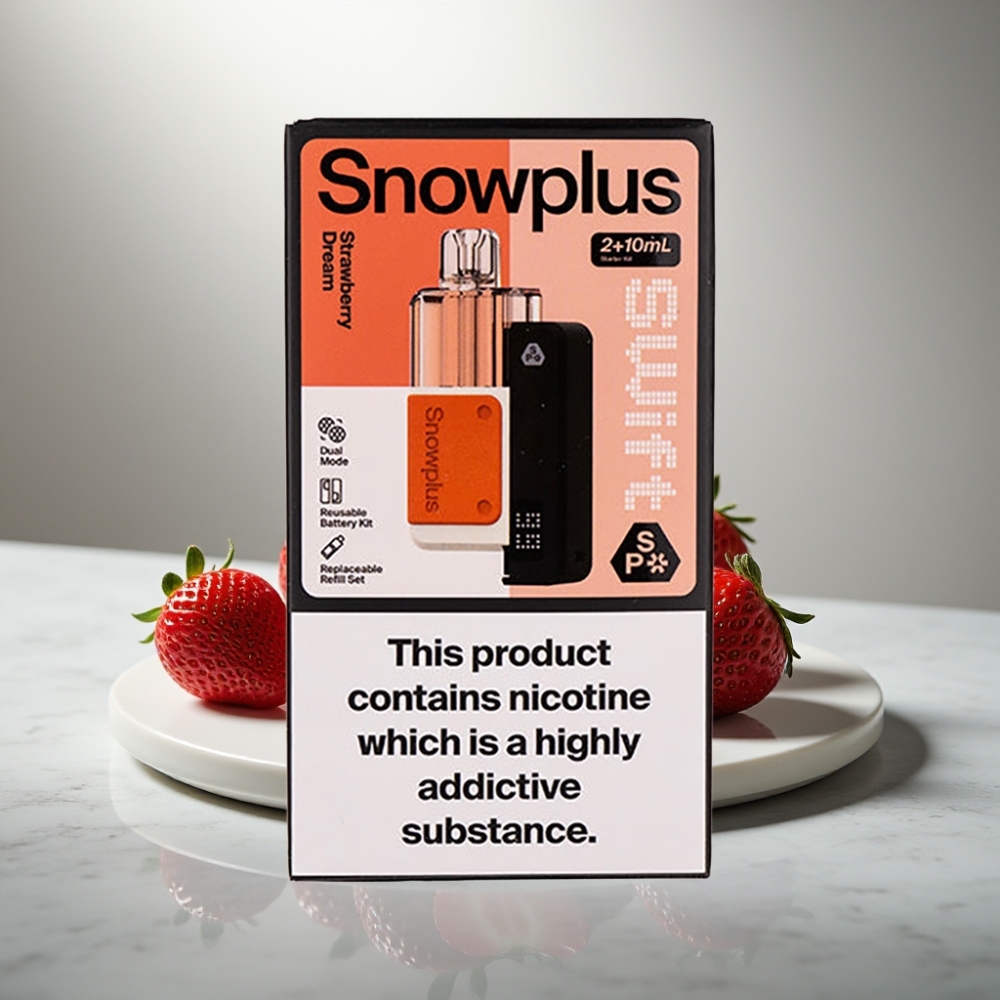 Snowplus Swift 5000 Puffs Dual Mesh Φράουλα Όνειρο 1000 mAh 65 g