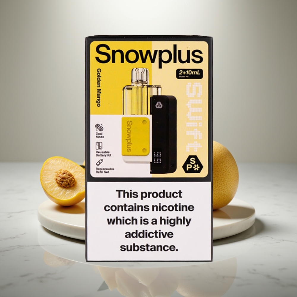 Snowplus Swift 5000 Puffs Dual Mesh 1000 mAh Χρυσό Mango