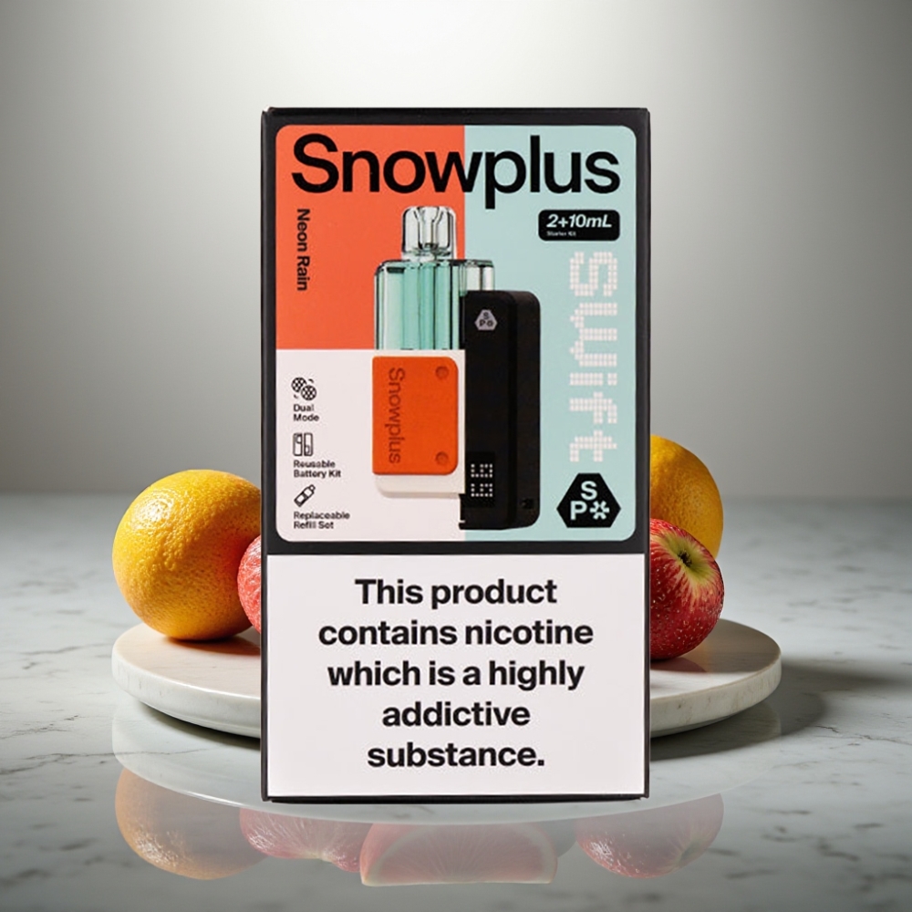 Snowplus Swift 5000 Puffs Dual Mesh 1000mAh Neon Rain
