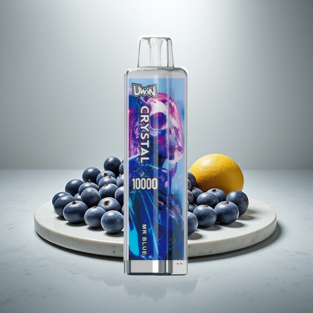 UWIN Crystal 10000 Puffs 18ml 5% Mr Blue (Μπλε) RGB