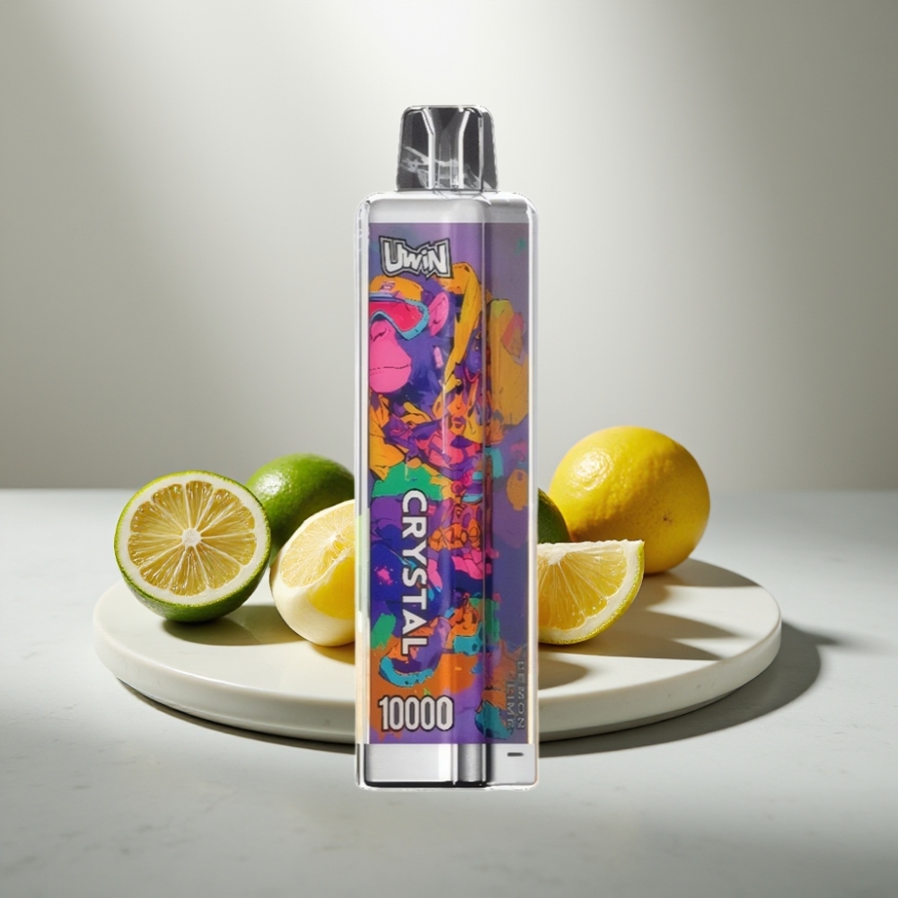 UWIN Crystal 10000 Puffs 18ml 5% RGB Λεμόνι Λαϊμ