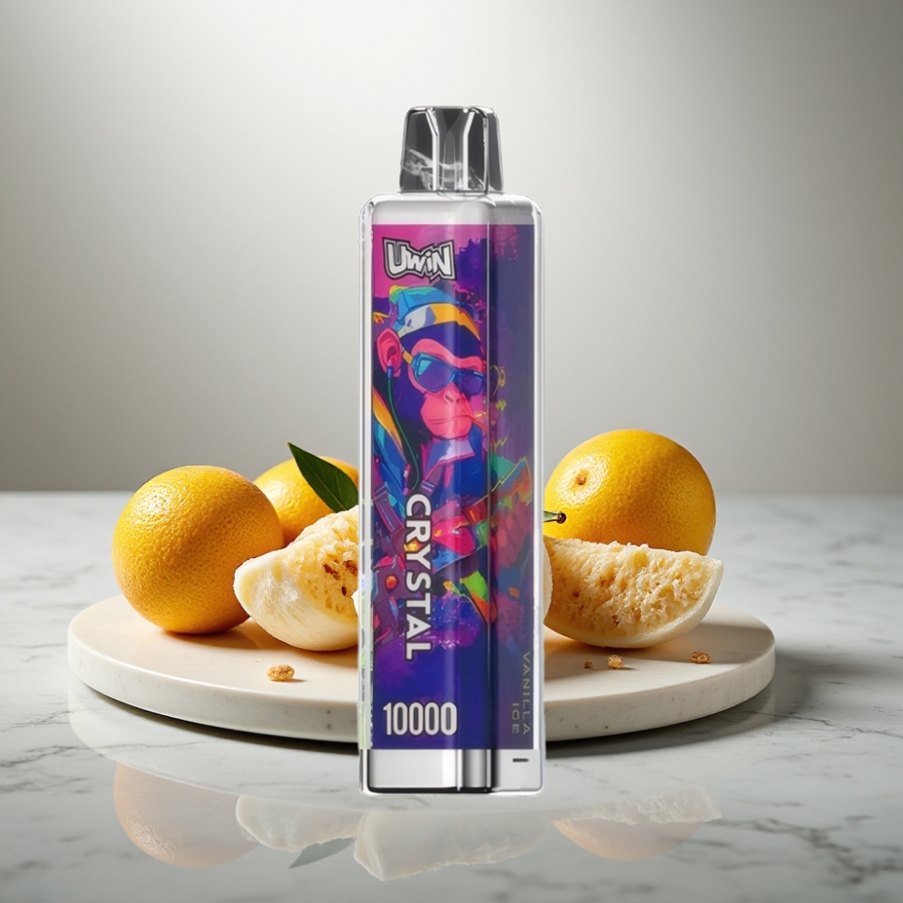 UWIN Crystal 10000 Puffs 18ml 5% Vanilla Ice RGB