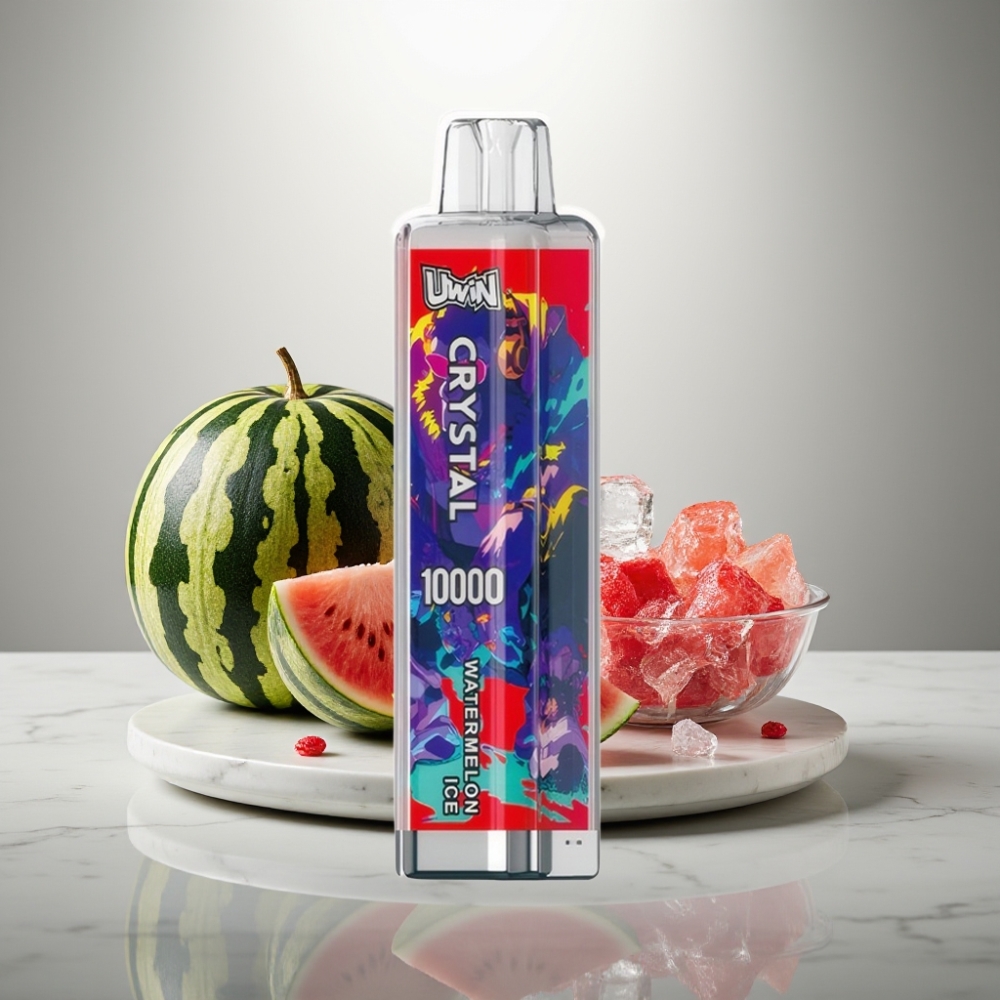 UWIN Crystal 10000 Puffs 18ml 5% Watermelon Ice RGB
