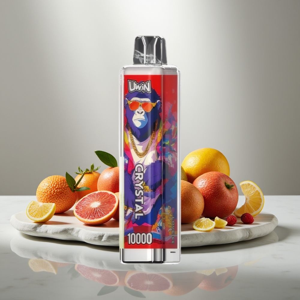 UWIN Crystal 10000 Puffs Αγάπη 66, 18ml, 650mAh, RGB