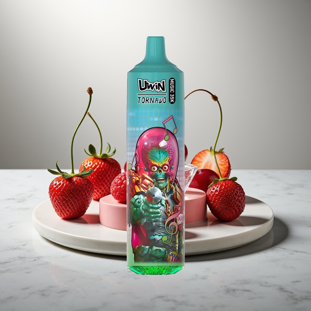 Uwin Tornado 35K Strawberry Raspberry Cherry Ice 600mAh Type-C