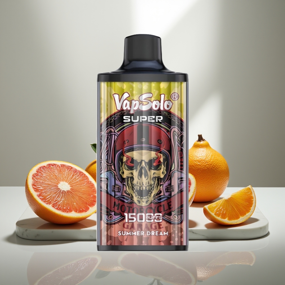 Vapsolo Super 15000 Puffs 40ml Καλοκαιρινό Όνειρο Type-C 850mah Mesh