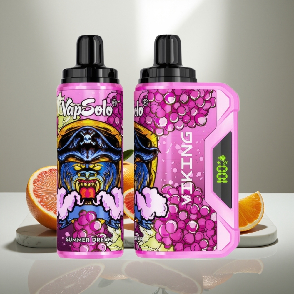 VapSolo VIKING 12000 Puffs 22ml Καλοκαιρινό Όνειρο Type-C