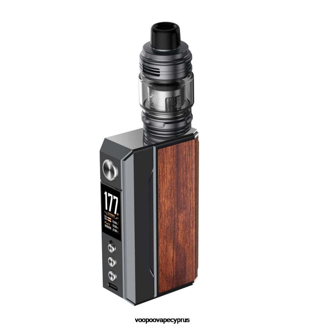 VOOPOO DRAG 4 εργαλειοθήκη όπλο μέταλλο + ροδόξυλο 442P164 - VOOPOO Vape Store