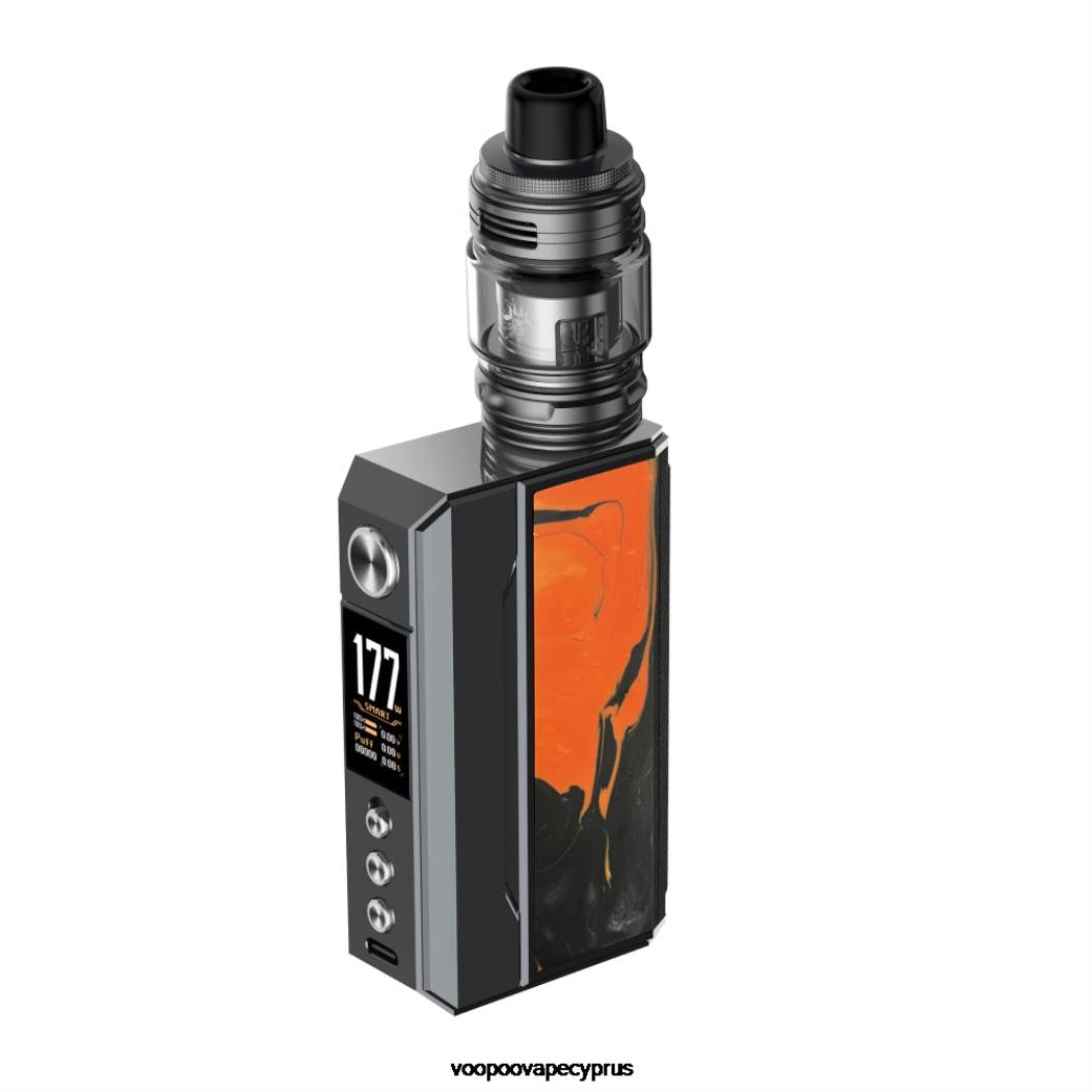 VOOPOO DRAG 4 εργαλειοθήκη όπλο μέταλλο + τροπικό πορτοκάλι 442P165 - VOOPOO Vape Pen