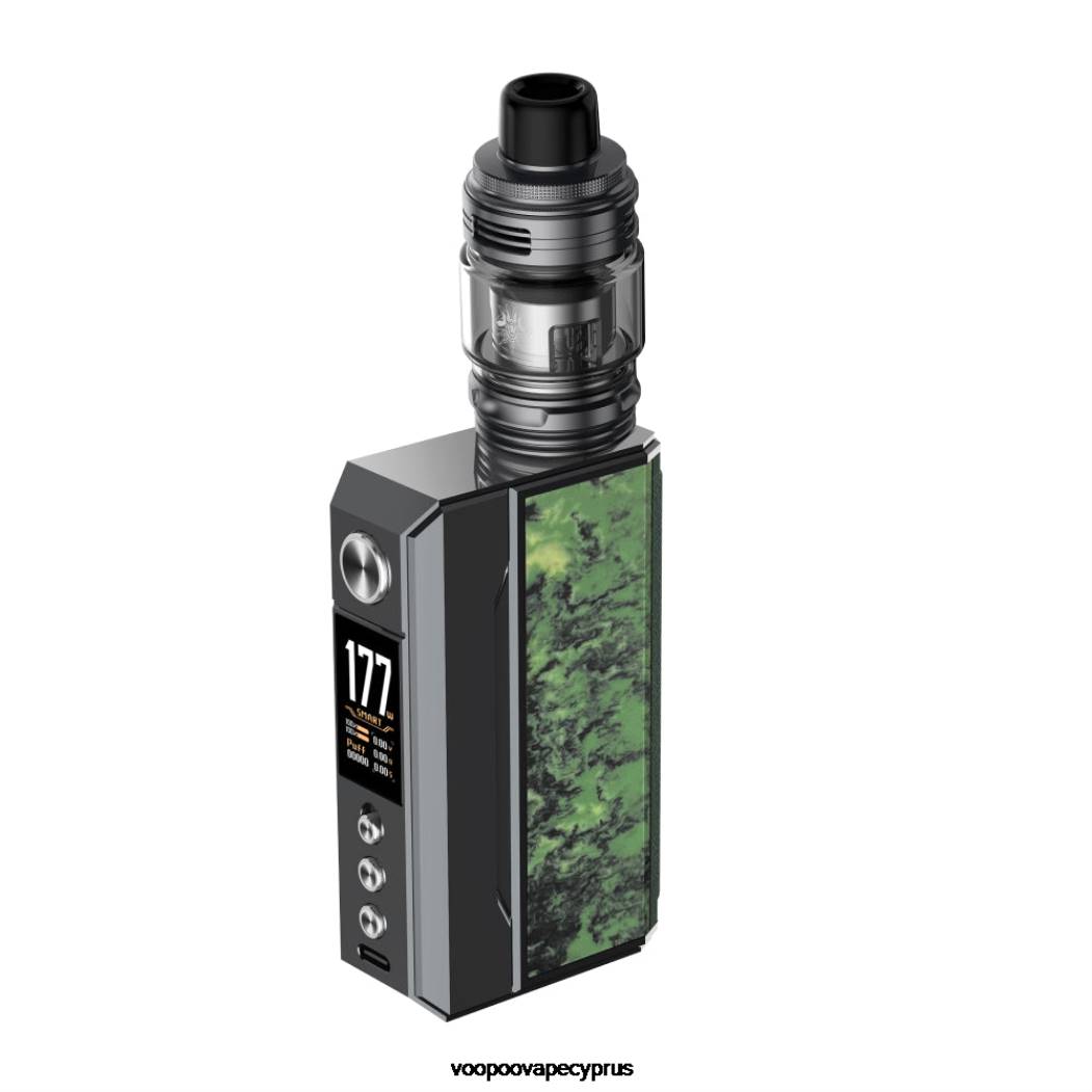 VOOPOO DRAG 4 εργαλειοθήκη όπλο μέταλλο+δάσος πράσινο 442P166 - VOOPOO Lietuva
