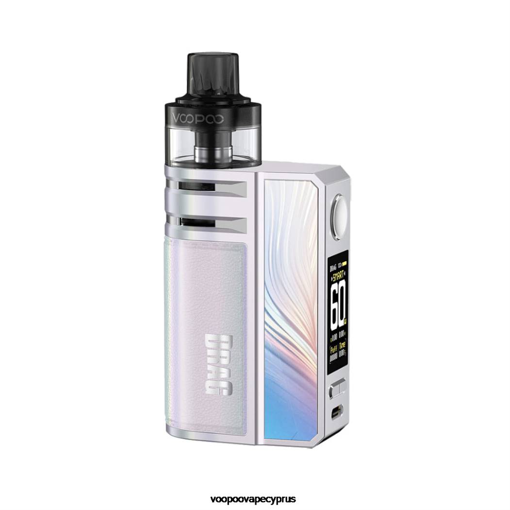 VOOPOO DRAG E60 κιτ λοβών ασημί ουράνιο τόξο 442P186 - VOOPOO Lietuva