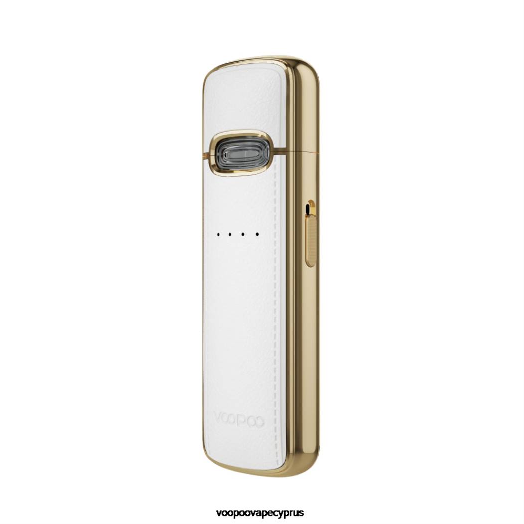 VOOPOO VMATE E κιτ λοβών λευκό ένθετο χρυσό 442P436 - VOOPOO Lietuva